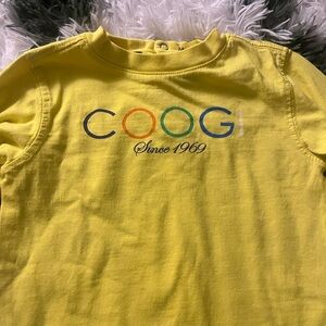 COOGI Kids Yellow Long Sleeve Tee